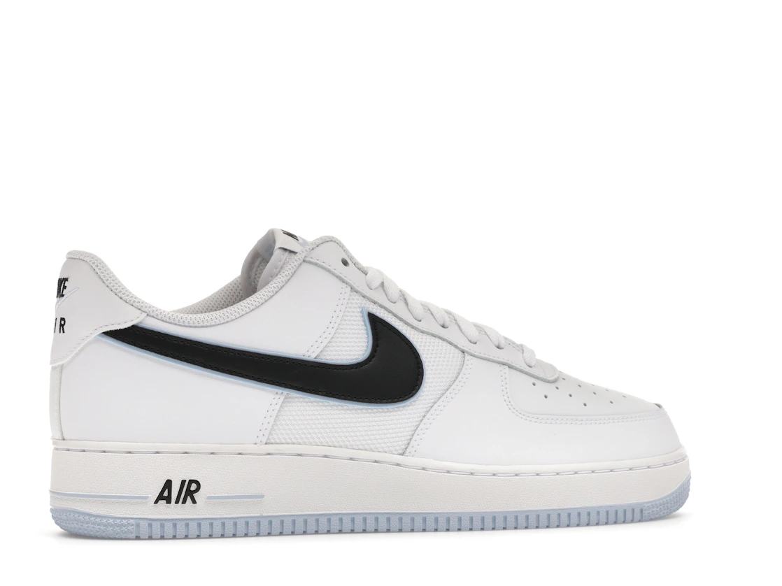 Vue 35 de Nike Air Force 1 Low '07 White Black Hydrogen Blue