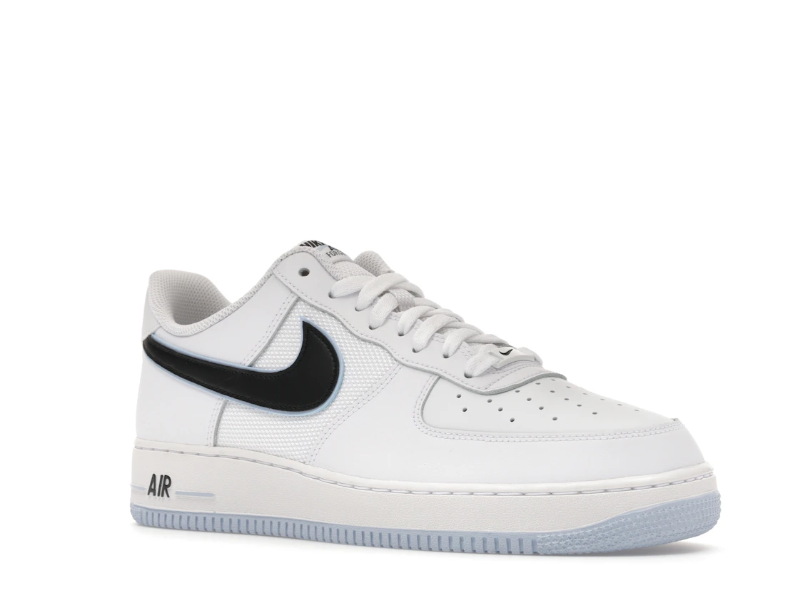 Vue 5 de Nike Air Force 1 Low '07 White Black Hydrogen Blue