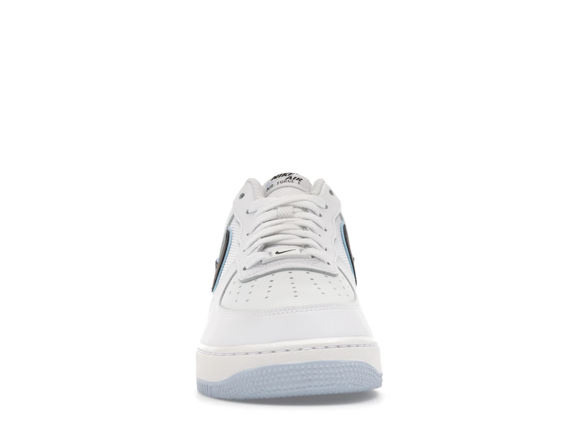Vue 10 de Nike Air Force 1 Low '07 White Black Hydrogen Blue