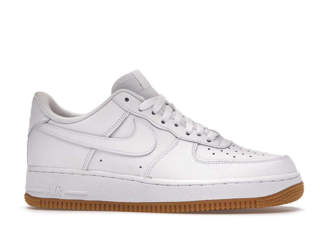 Vue 2 de Nike Air Force 1 Low '07 White Gum
