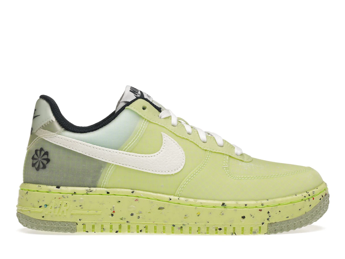 Vue 1 de Nike Air Force 1 Low Crater Light Lemon Twist