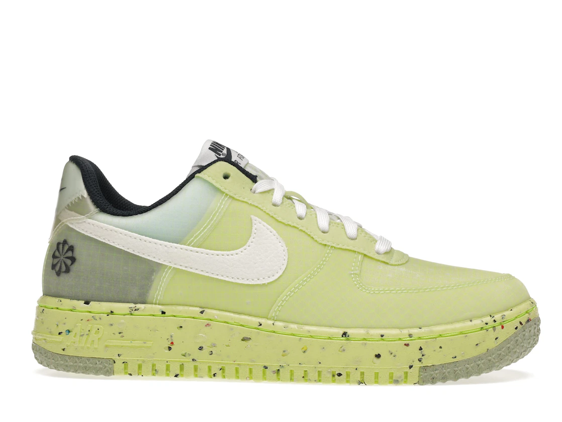 Vue 2 de Nike Air Force 1 Low Crater Light Lemon Twist