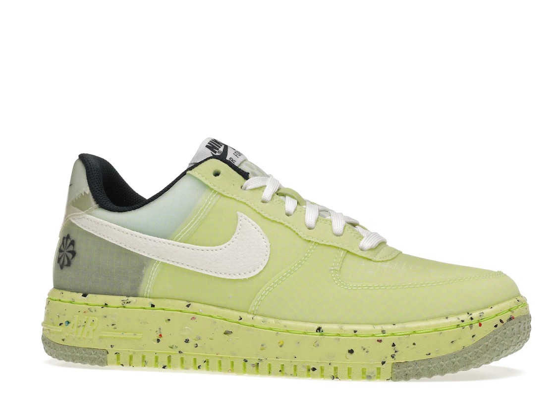 Vue 3 de Nike Air Force 1 Low Crater Light Lemon Twist