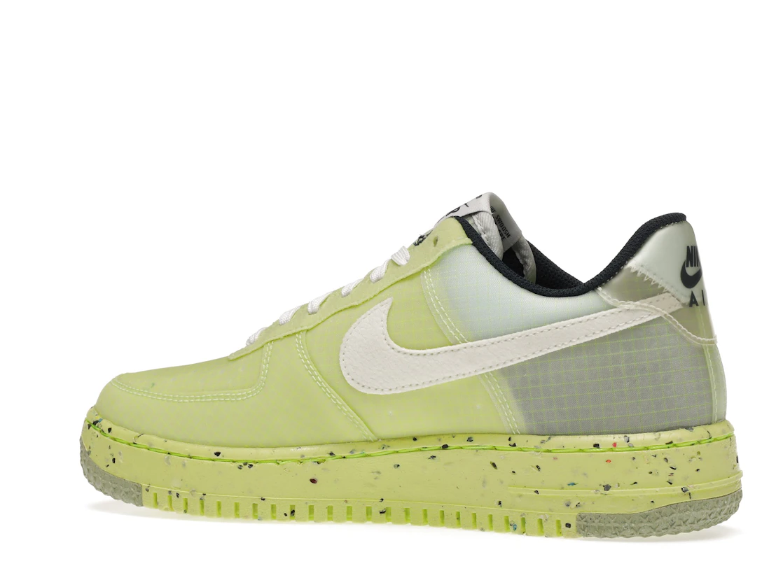 Vue 22 de Nike Air Force 1 Low Crater Light Lemon Twist