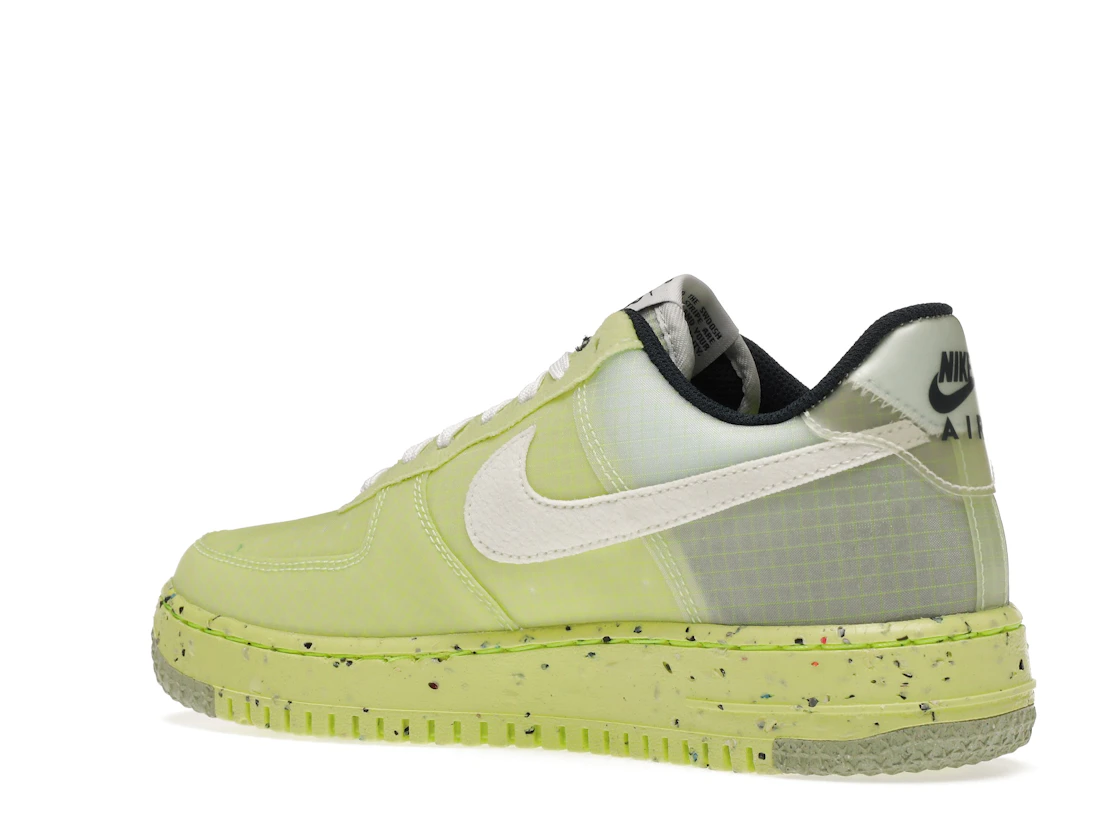 Vue 23 de Nike Air Force 1 Low Crater Light Lemon Twist