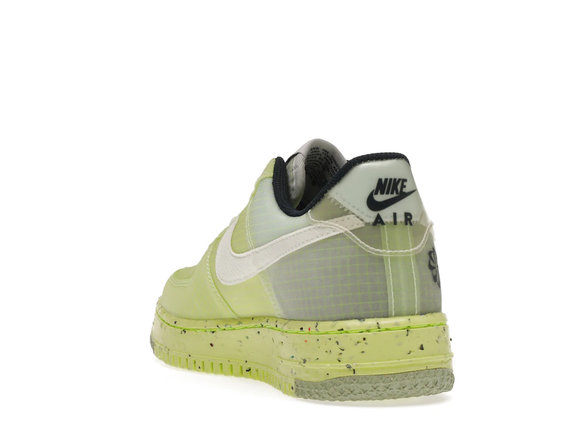 Vue 26 de Nike Air Force 1 Low Crater Light Lemon Twist