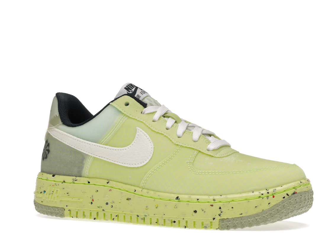 Vue 4 de Nike Air Force 1 Low Crater Light Lemon Twist
