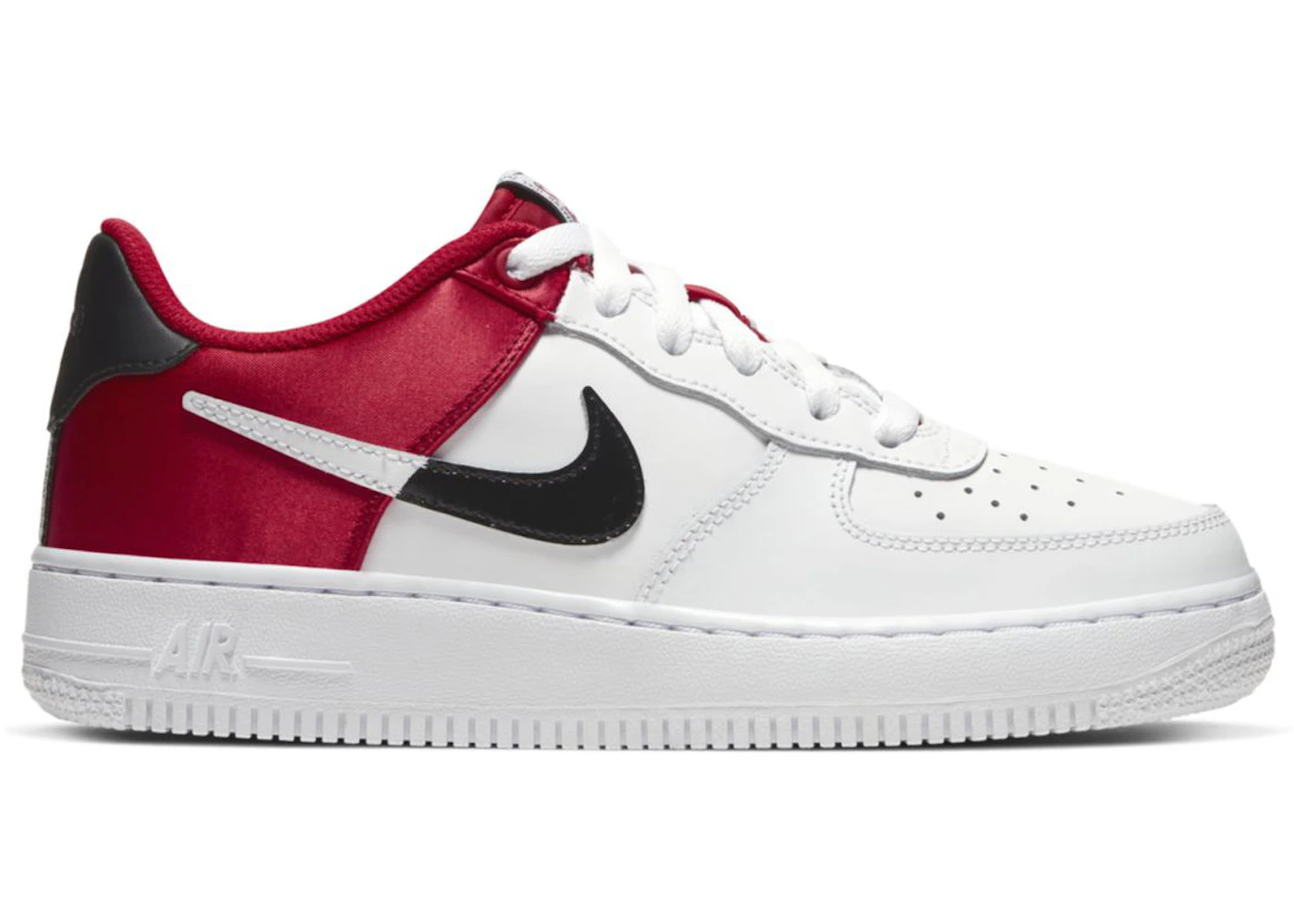 Nike Air Force 1 Low LV8 Red Satin (GS)