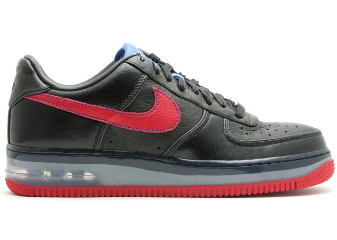Nike Air Force 1 Low Supreme Max Air '07 Black Red