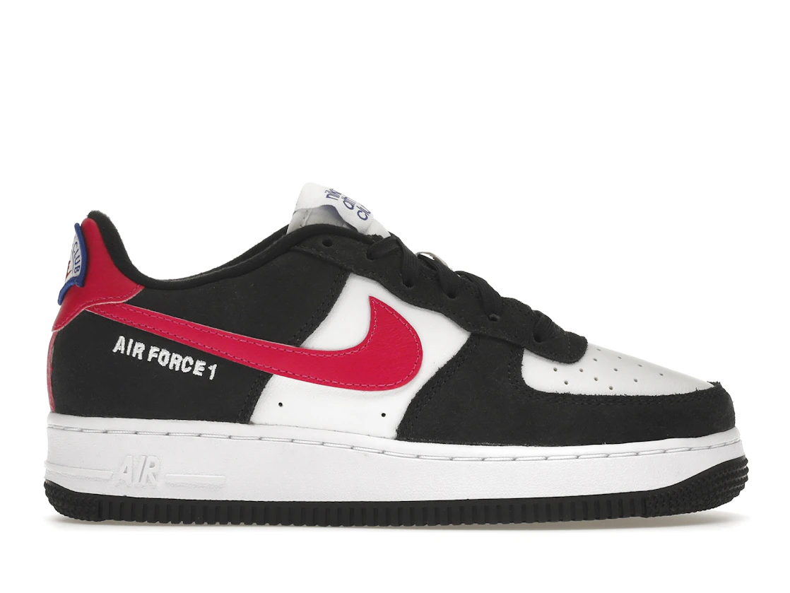 Vue 1 de Nike Air Force 1 Low Athletic Club Black Pink Prime (GS)