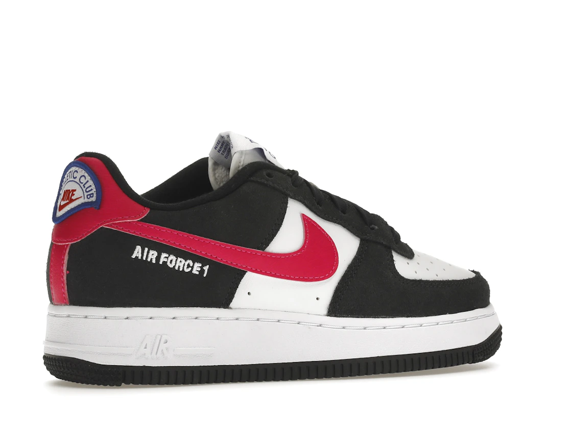 Vue 34 de Nike Air Force 1 Low Athletic Club Black Pink Prime (GS)
