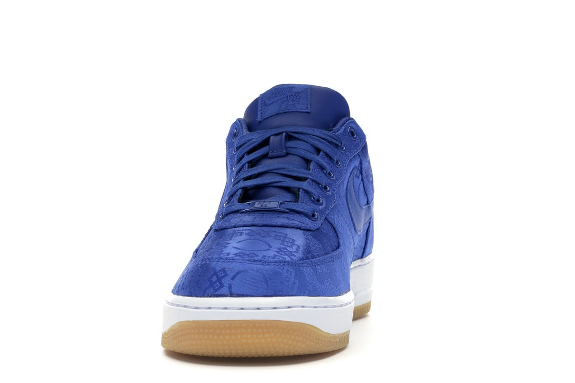 Vue 11 de Nike Air Force 1 Low CLOT Blue Silk