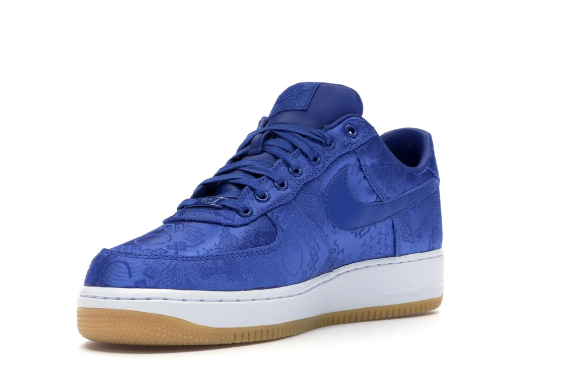 Vue 14 de Nike Air Force 1 Low CLOT Blue Silk