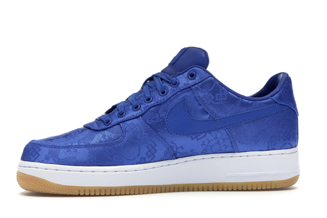 Vue 18 de Nike Air Force 1 Low CLOT Blue Silk