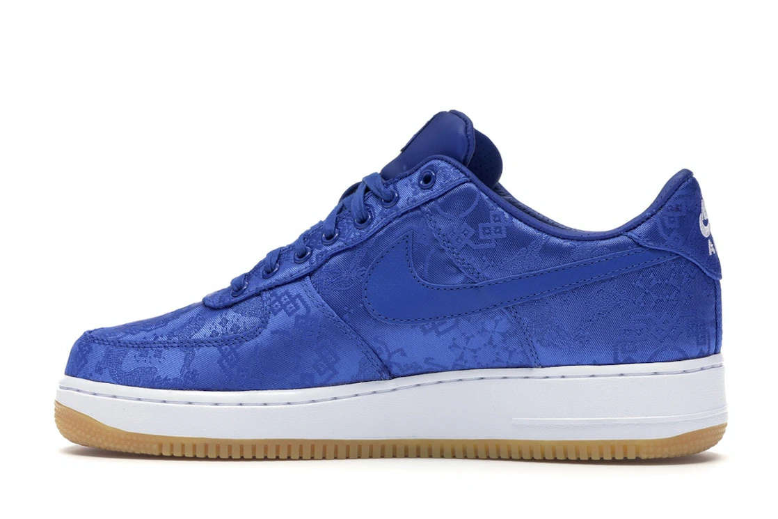 Vue 20 de Nike Air Force 1 Low CLOT Blue Silk
