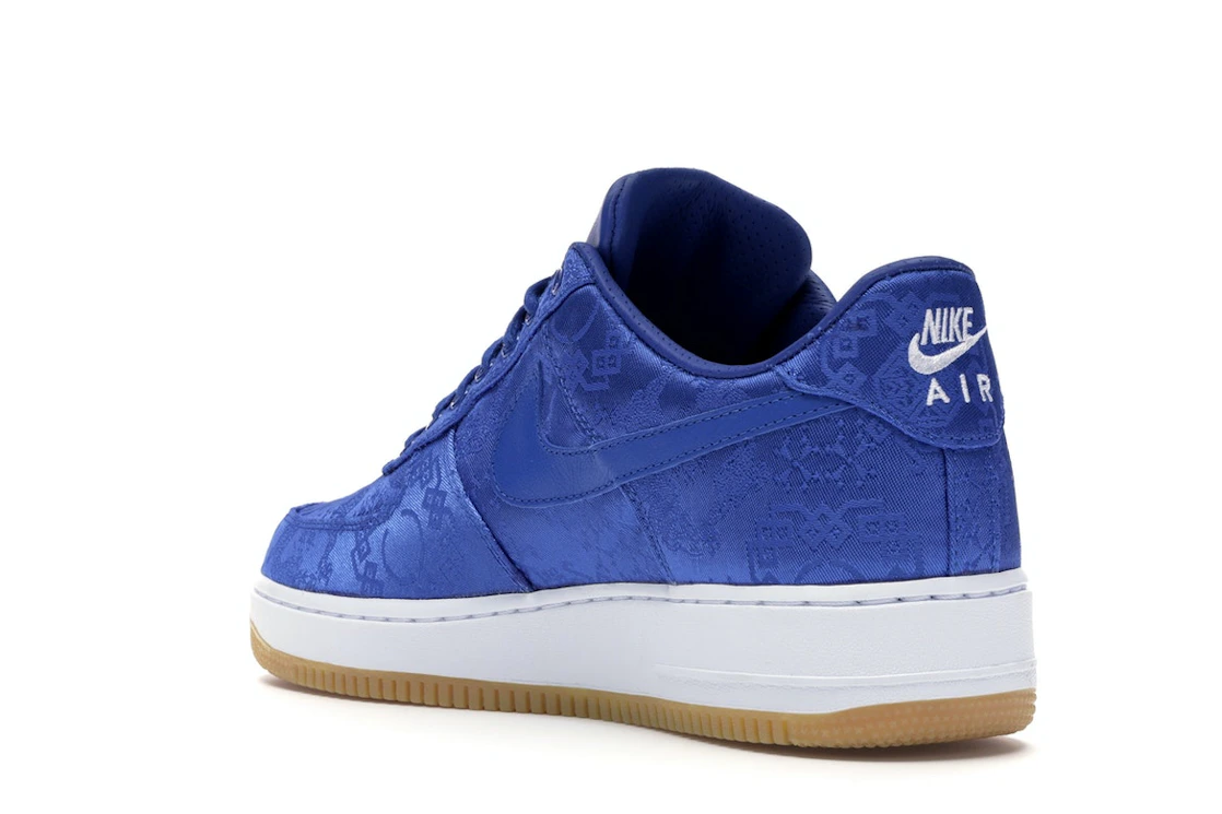 Vue 24 de Nike Air Force 1 Low CLOT Blue Silk