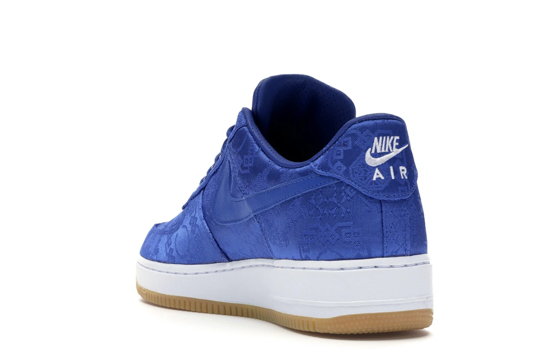 Vue 25 de Nike Air Force 1 Low CLOT Blue Silk