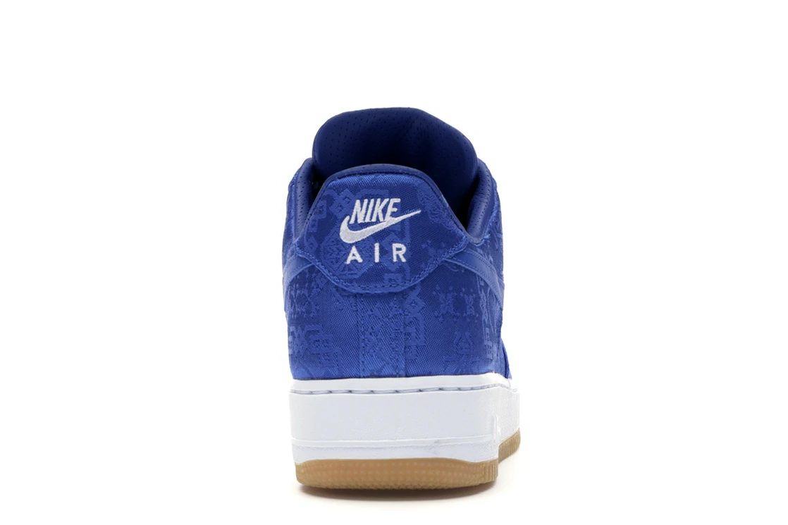 Vue 28 de Nike Air Force 1 Low CLOT Blue Silk