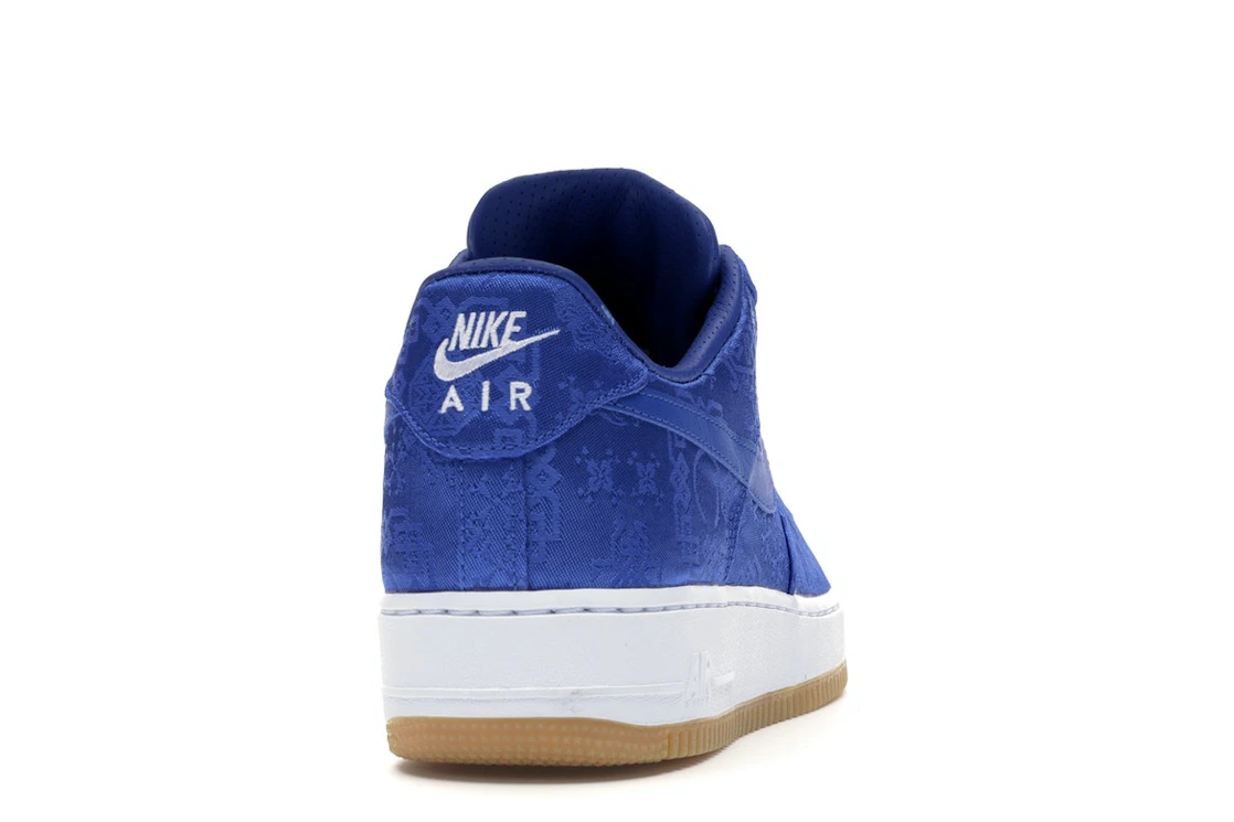 Vue 29 de Nike Air Force 1 Low CLOT Blue Silk