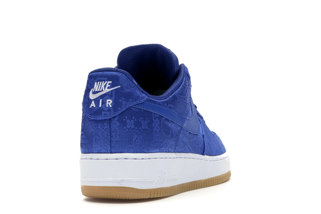 Vue 30 de Nike Air Force 1 Low CLOT Blue Silk
