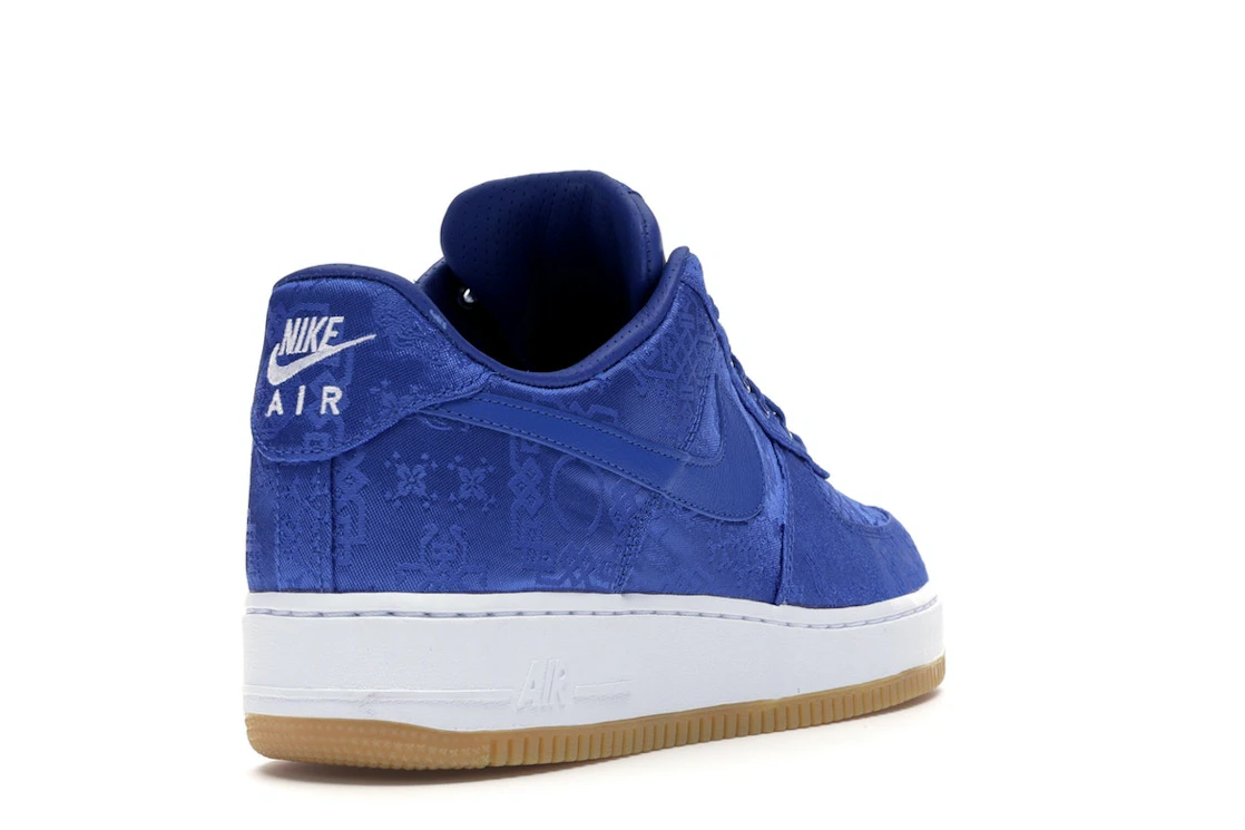 Vue 31 de Nike Air Force 1 Low CLOT Blue Silk