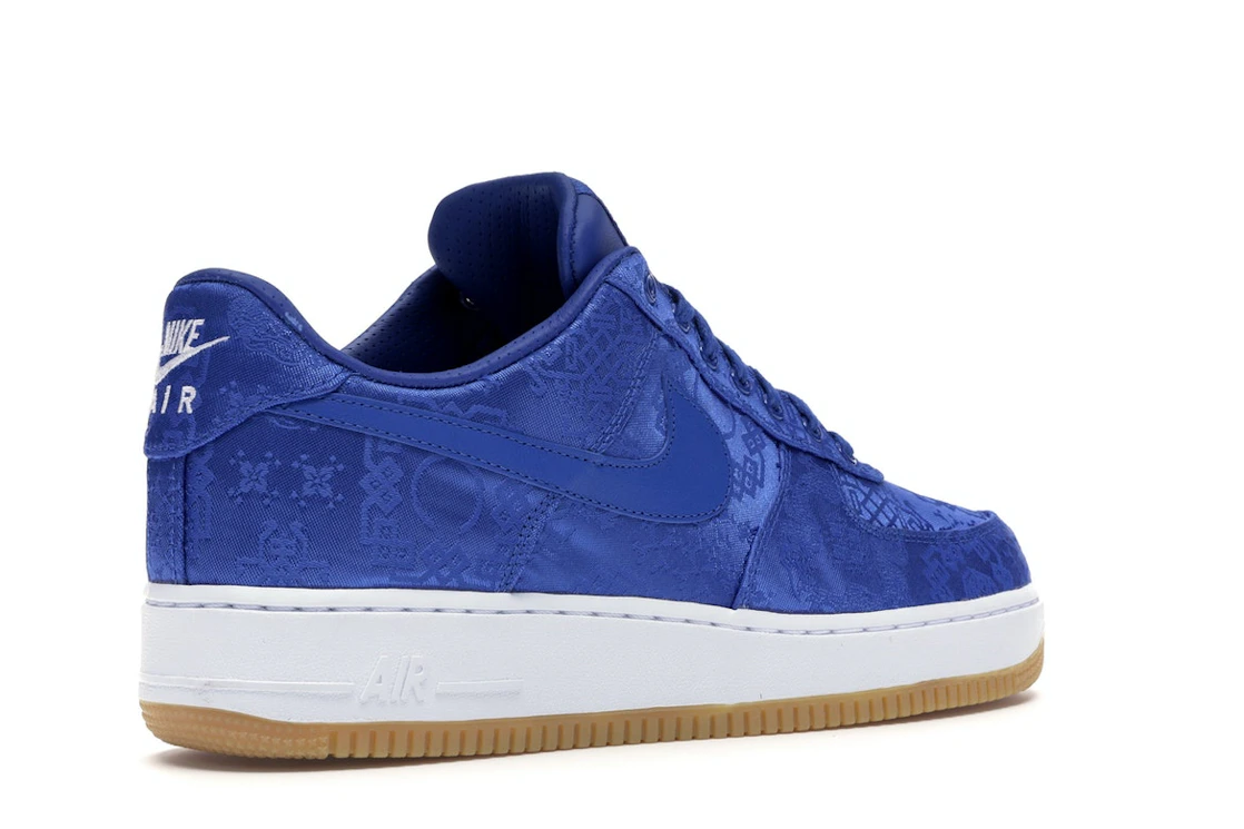 Vue 33 de Nike Air Force 1 Low CLOT Blue Silk