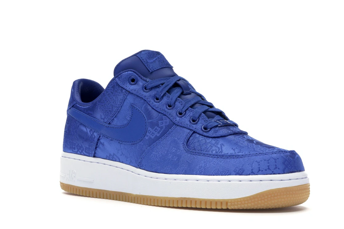 Vue 5 de Nike Air Force 1 Low CLOT Blue Silk