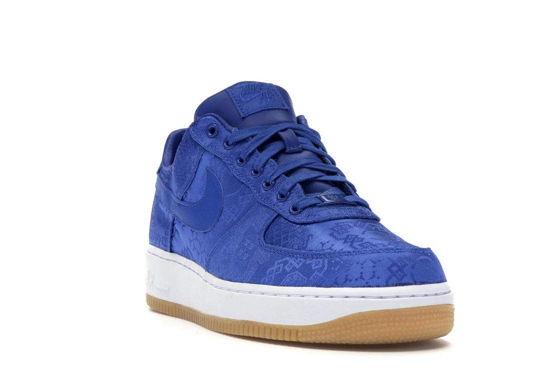 Vue 7 de Nike Air Force 1 Low CLOT Blue Silk