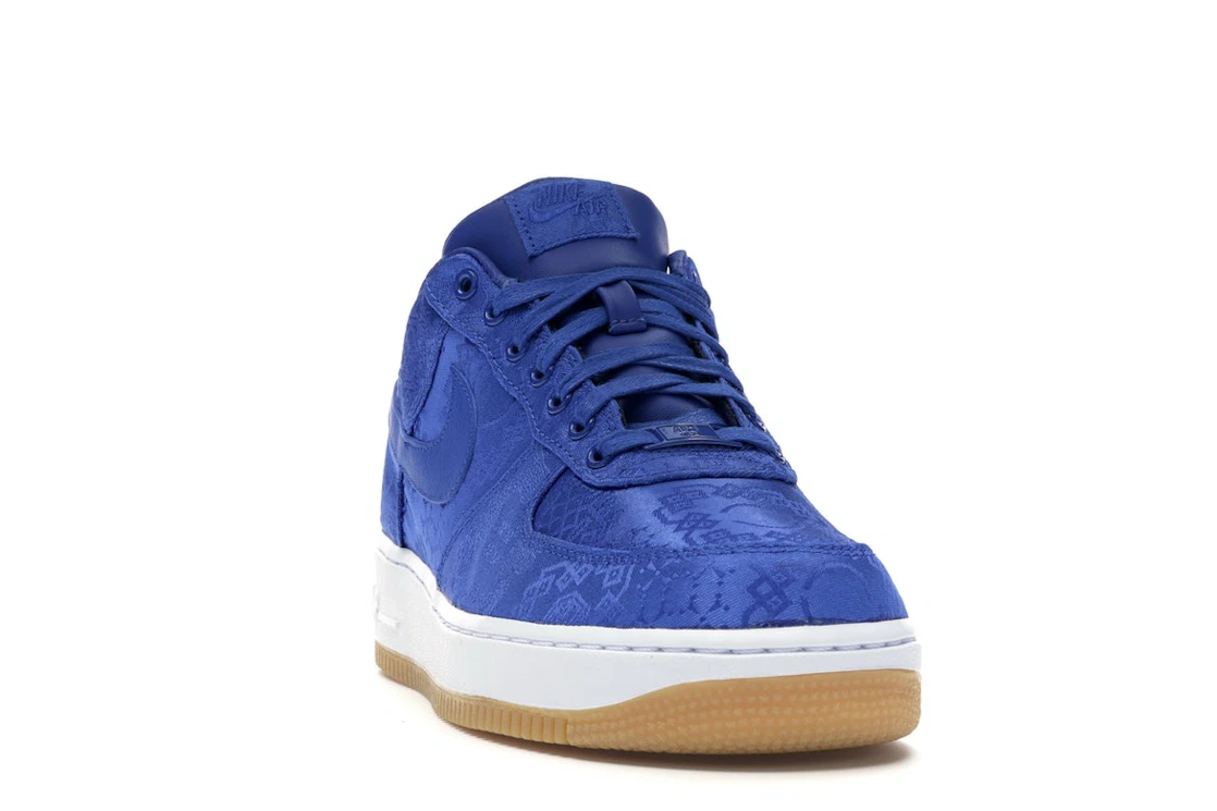 Vue 8 de Nike Air Force 1 Low CLOT Blue Silk