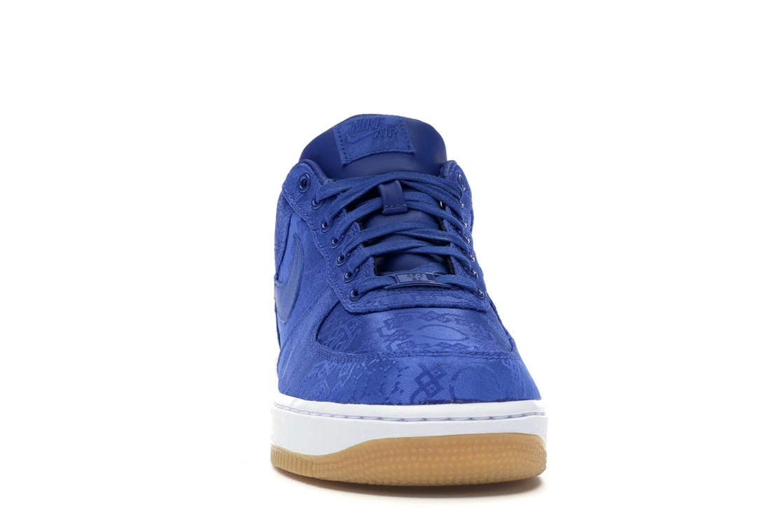 Vue 9 de Nike Air Force 1 Low CLOT Blue Silk