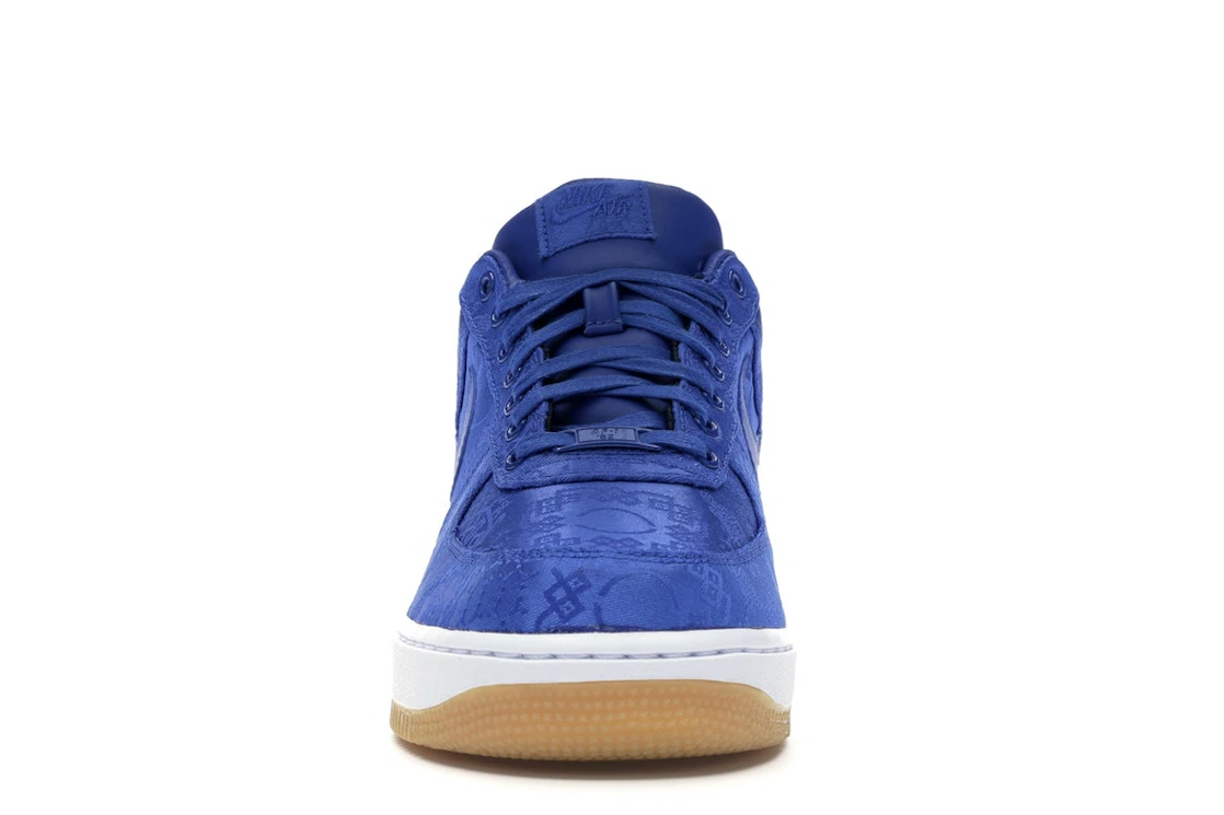 Vue 10 de Nike Air Force 1 Low CLOT Blue Silk