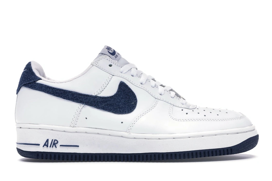 Vue 1 de Nike Air Force 1 Low Denim