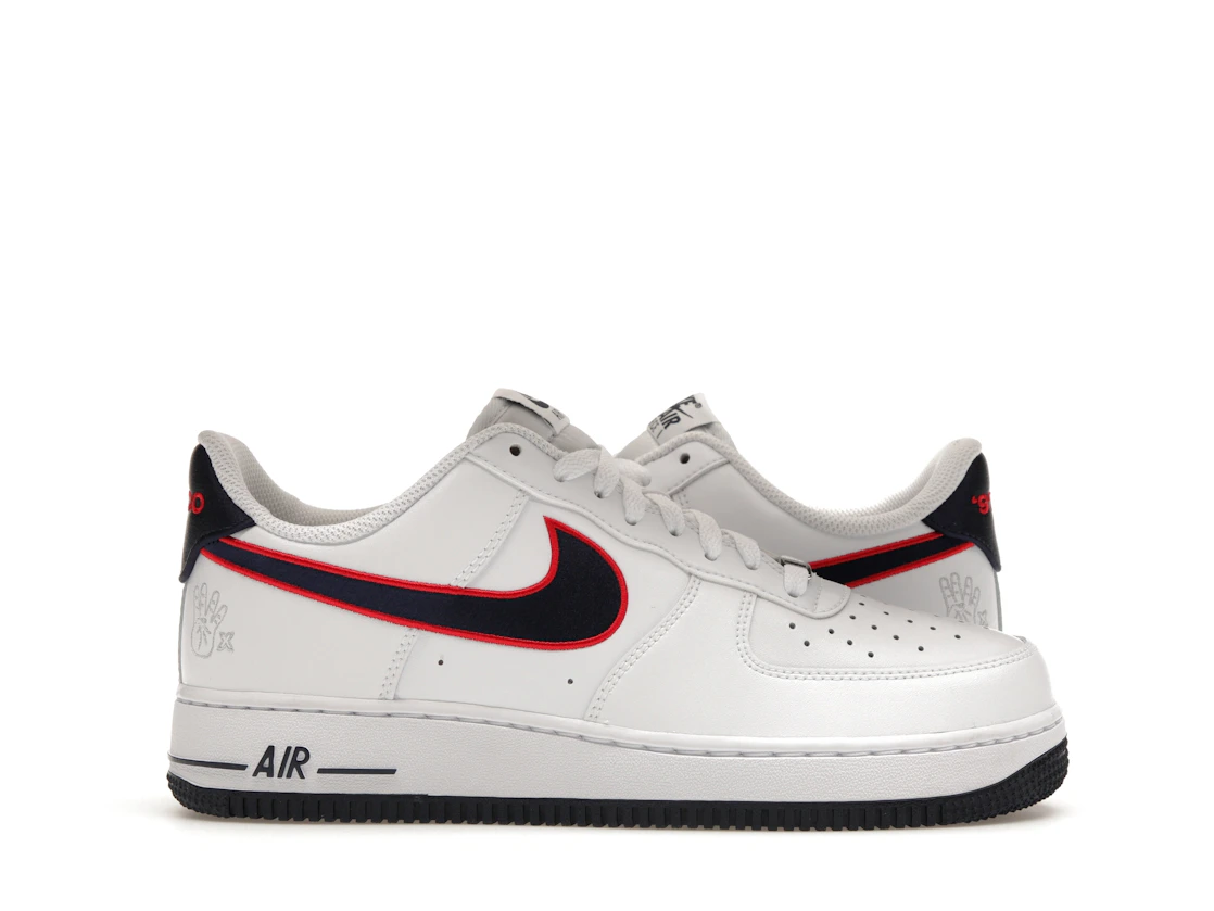 Vue 1 de Nike Air Force 1 Low Houston Comets 4-Peat 