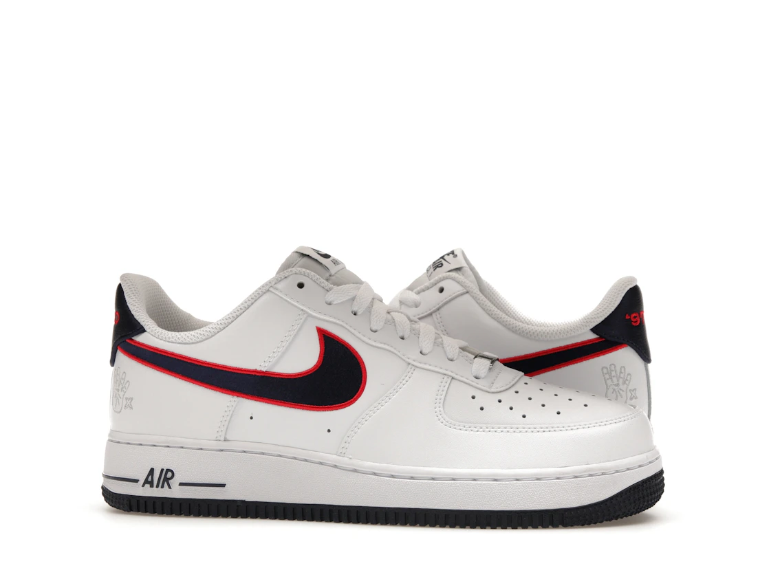 Vue 2 de Nike Air Force 1 Low Houston Comets 4-Peat 