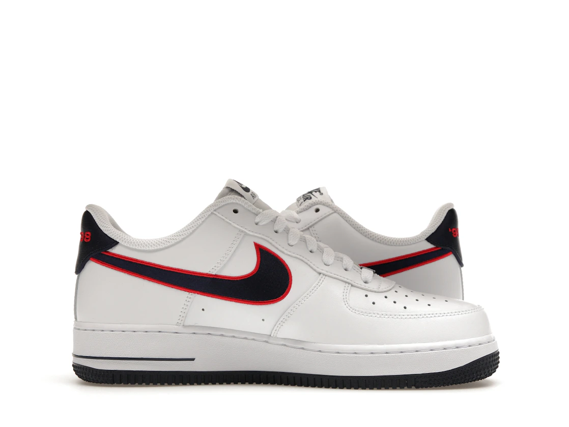Vue 19 de Nike Air Force 1 Low Houston Comets 4-Peat 