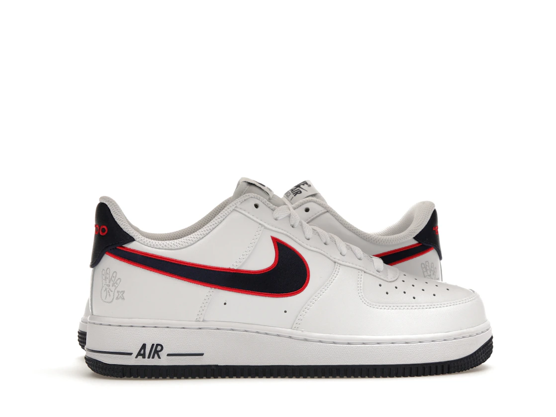 Vue 36 de Nike Air Force 1 Low Houston Comets 4-Peat 
