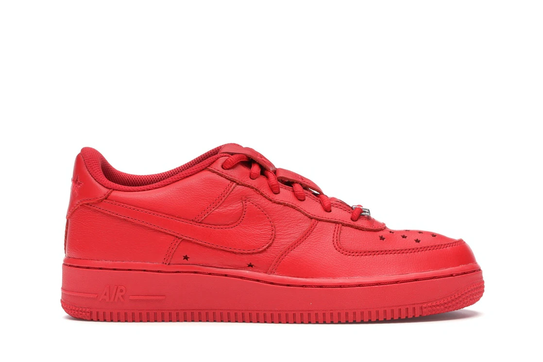 Vue 1 de Nike Air Force 1 Low Independence Day (2018) Red (GS)