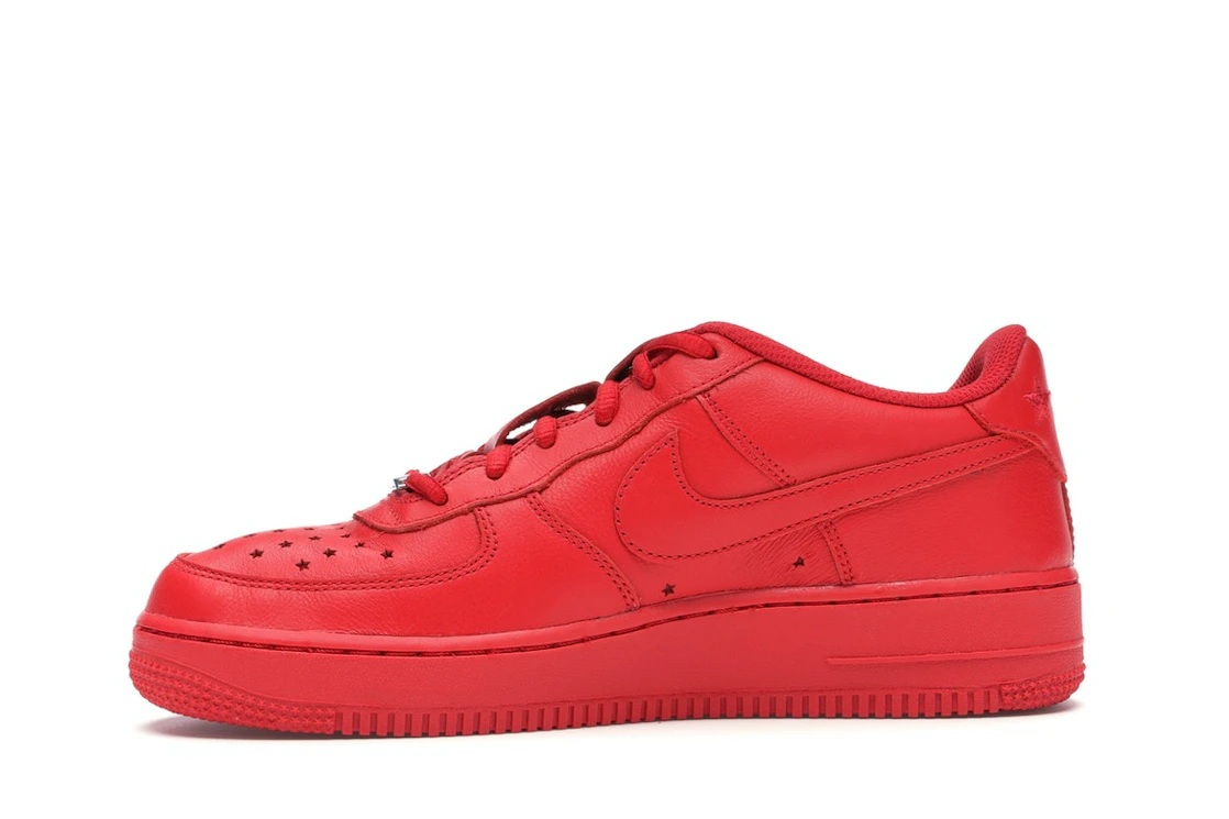 Vue 18 de Nike Air Force 1 Low Independence Day (2018) Red (GS)