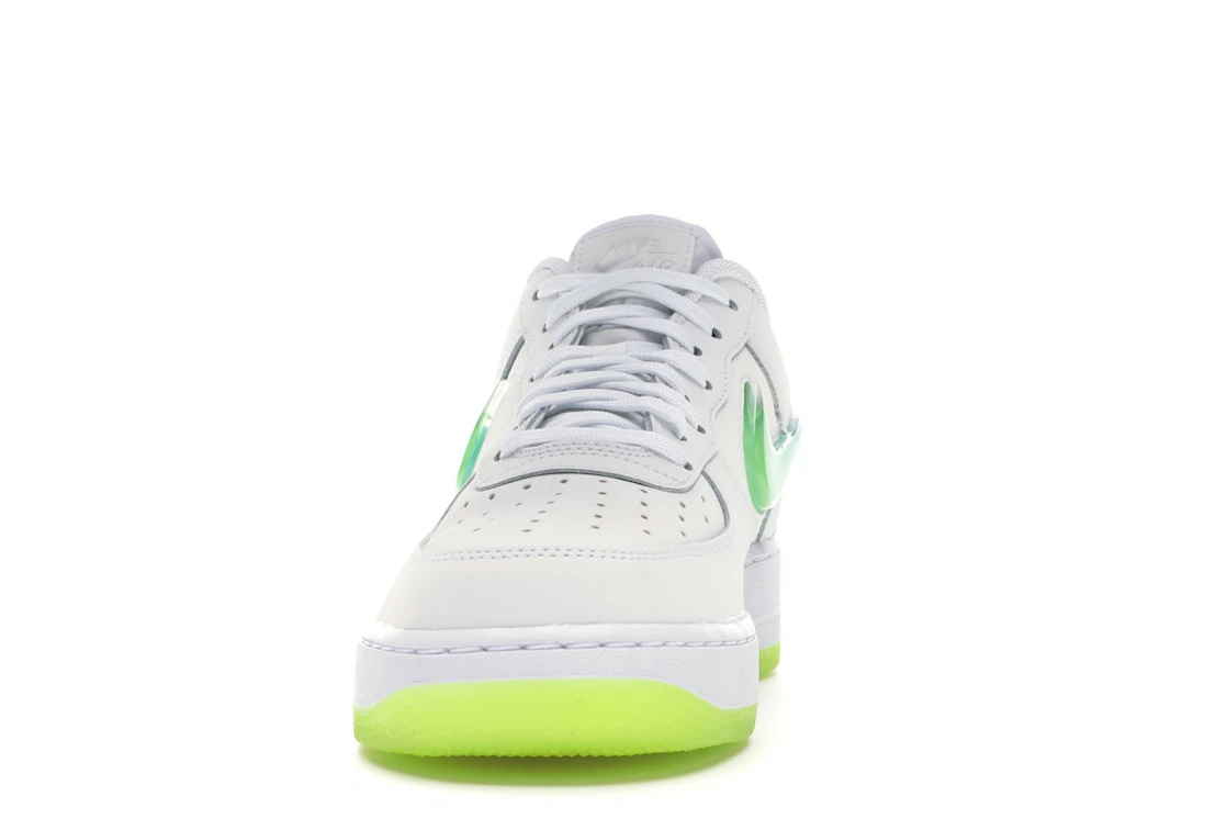 Vue 11 de Nike Air Force 1 Low Jelly Swoosh White