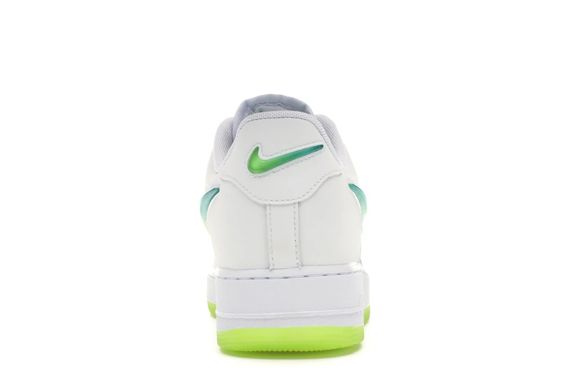 Vue 28 de Nike Air Force 1 Low Jelly Swoosh White