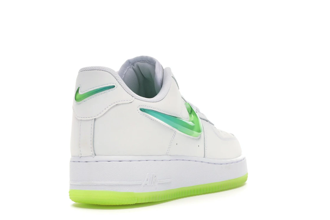 Vue 31 de Nike Air Force 1 Low Jelly Swoosh White