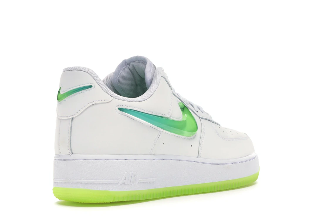 Vue 32 de Nike Air Force 1 Low Jelly Swoosh White