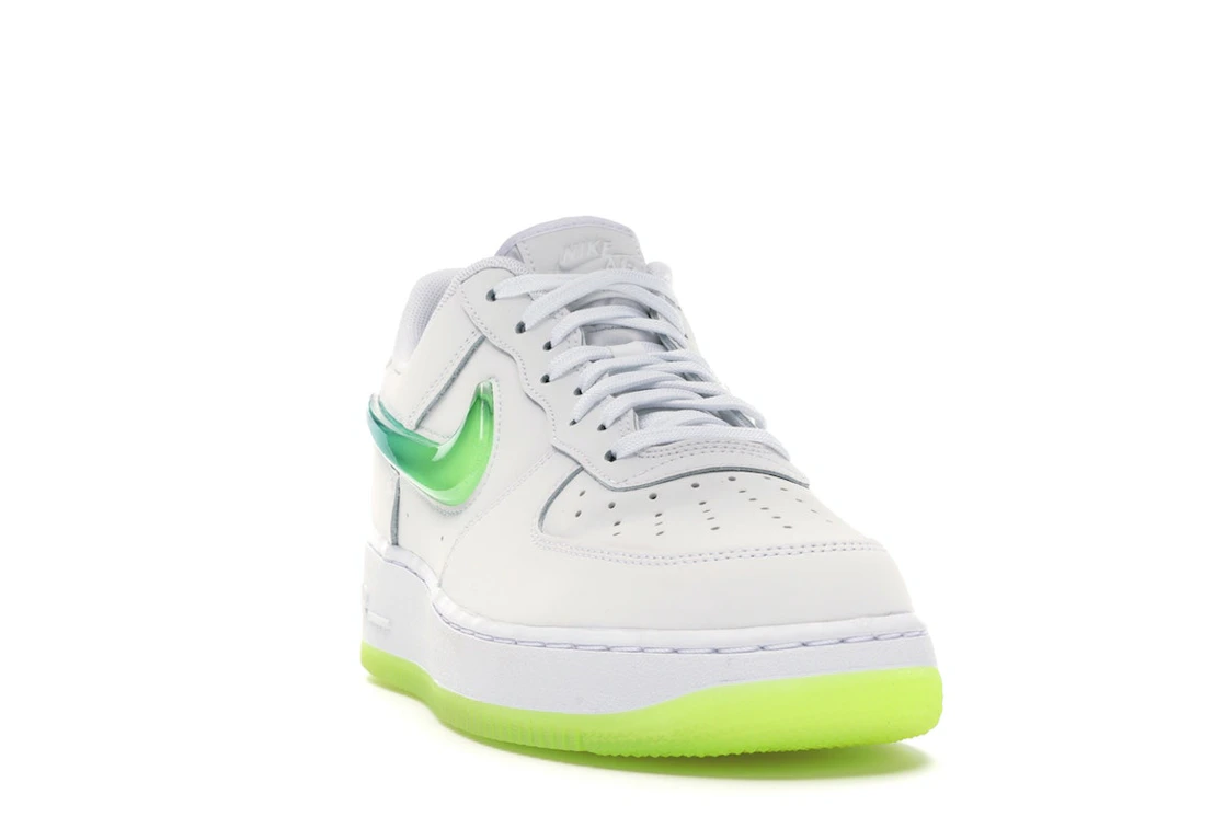 Vue 8 de Nike Air Force 1 Low Jelly Swoosh White