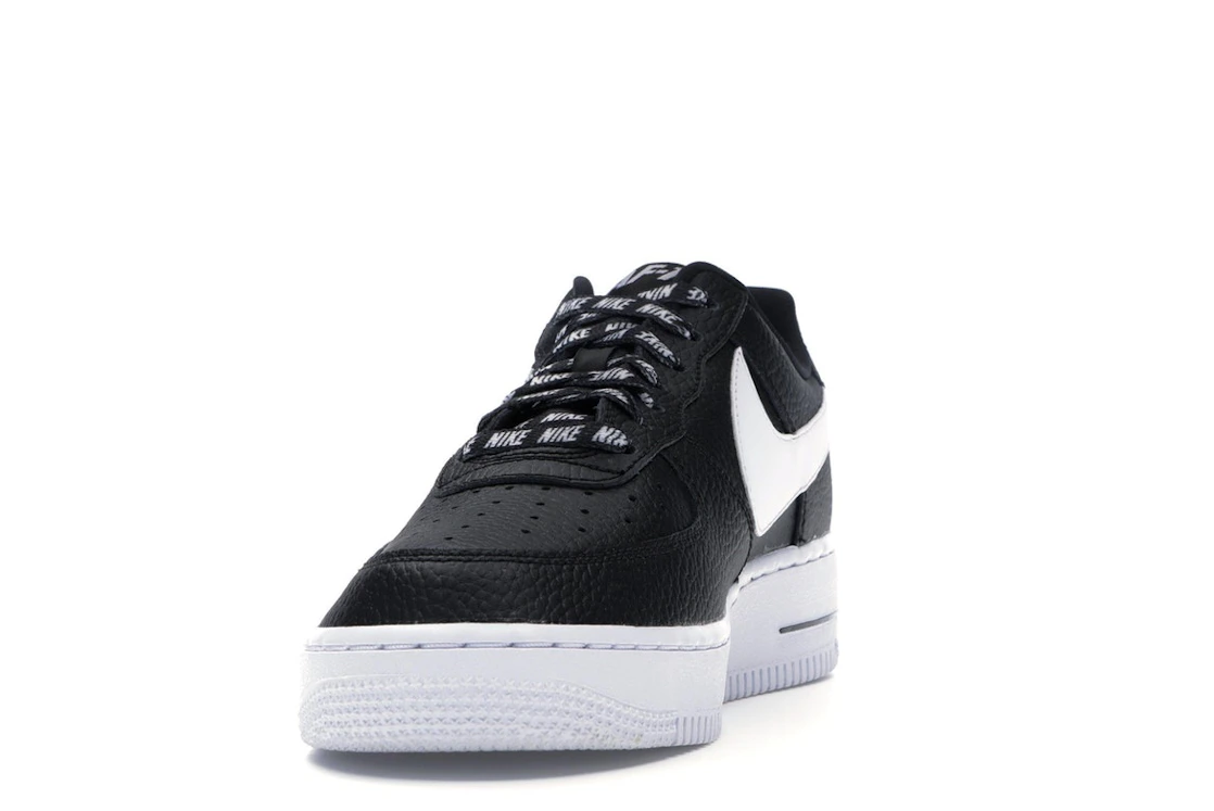 Vue 12 de Nike Air Force 1 Low NBA Black White