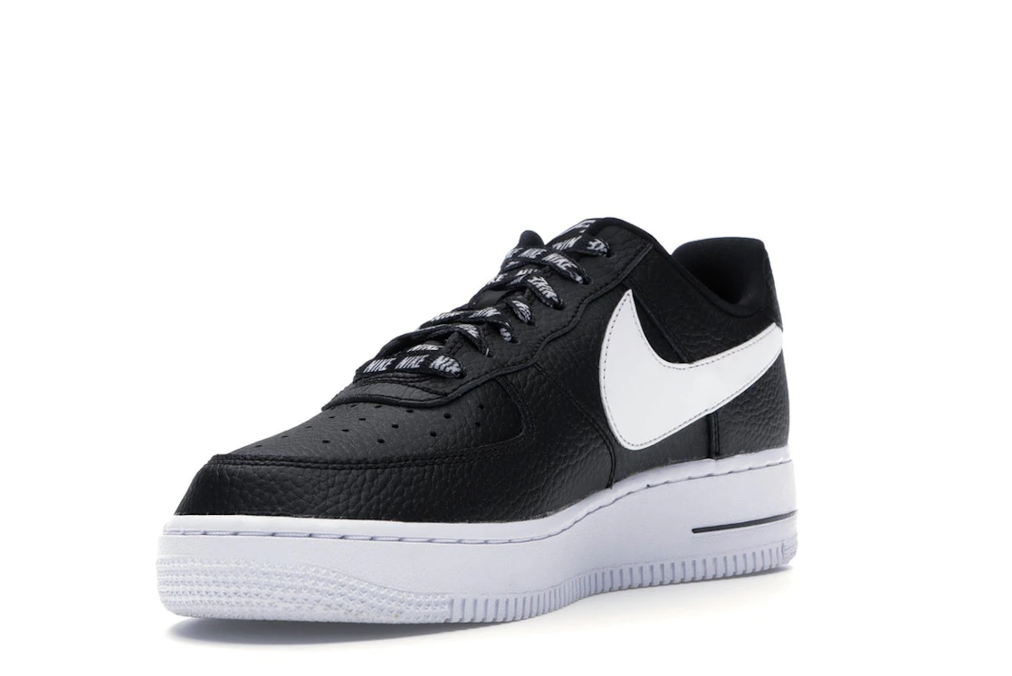 Vue 14 de Nike Air Force 1 Low NBA Black White