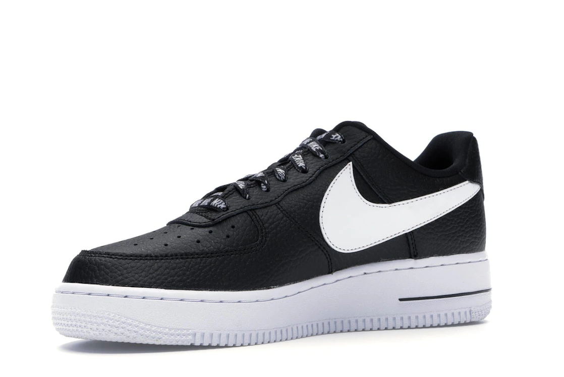 Vue 16 de Nike Air Force 1 Low NBA Black White