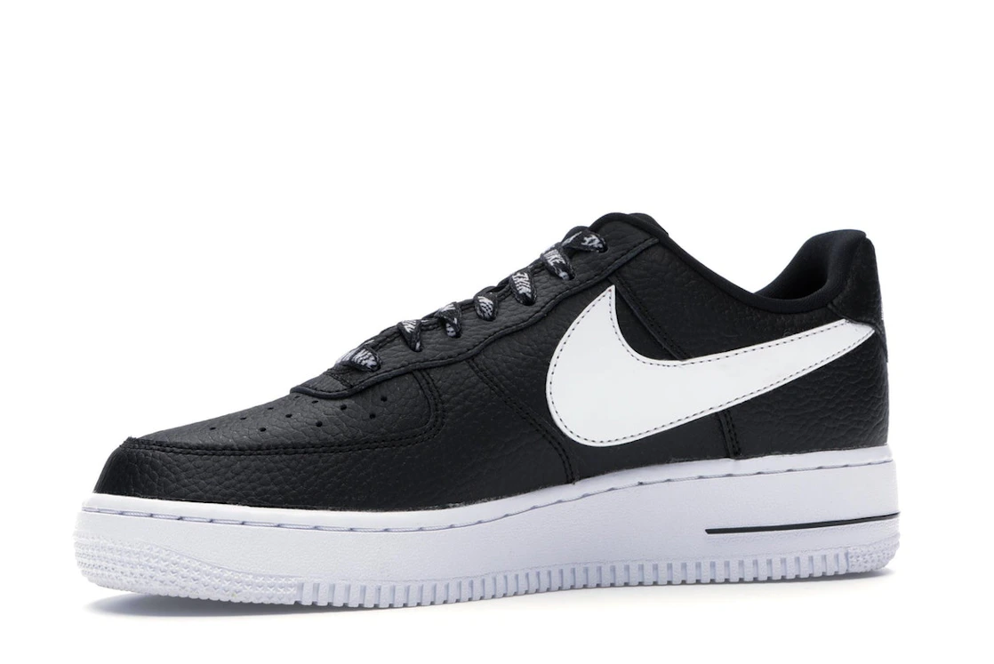 Vue 17 de Nike Air Force 1 Low NBA Black White