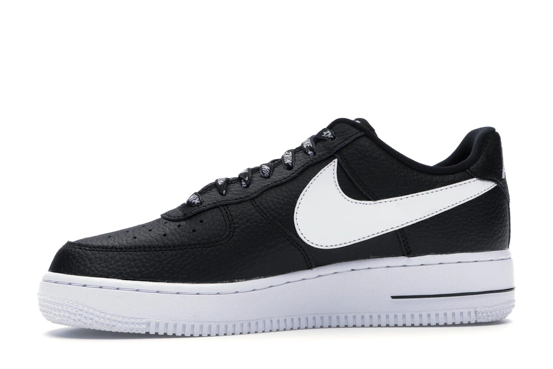 Vue 18 de Nike Air Force 1 Low NBA Black White