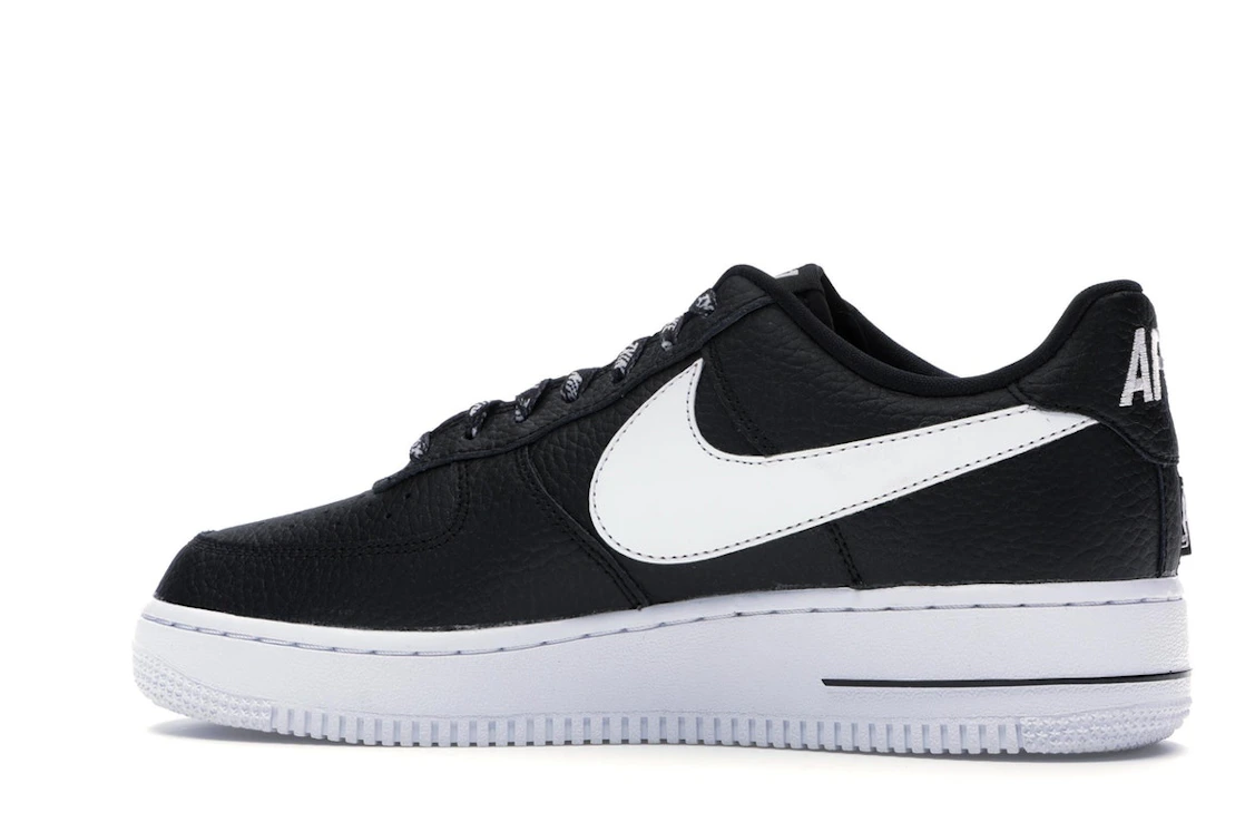 Vue 21 de Nike Air Force 1 Low NBA Black White