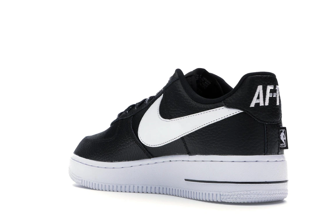 Vue 24 de Nike Air Force 1 Low NBA Black White